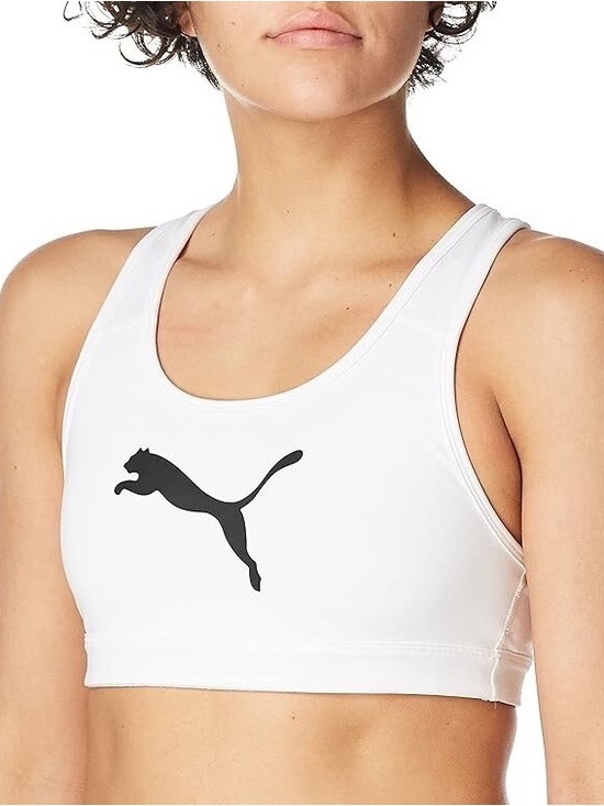 Puma Other - Puma Women XXL White Mid Impact 4Keeps Racerback Sports Bra NWT